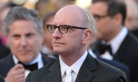 Steven Soderbergh attends the premiere to his latest and last feature film, Behind the Candelabra,