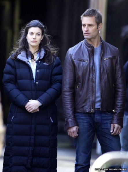 Intelligence - Set Photos - 18th March - Josh Holloway and Meghan Ory (6)_595