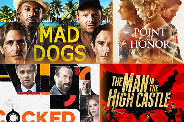 Amazon pilot shows Mad Dogs, Point of Honor, Cocked and The Man