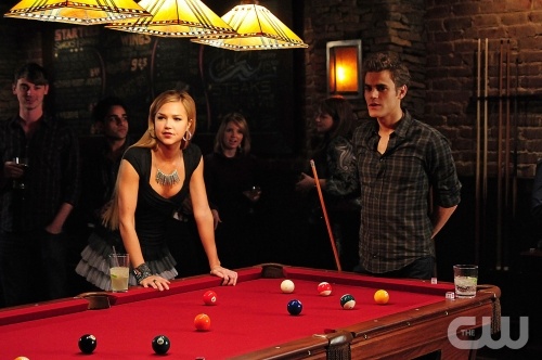 "162 Candles" - Arielle Kebbel as Lexi, Paul Wesley as Stefan in THE VAMPIRE DIARIES on The CW. Photo: Guy D'Alema/The CW ©2009 The CW Network, LLC. All Rights Reserved.