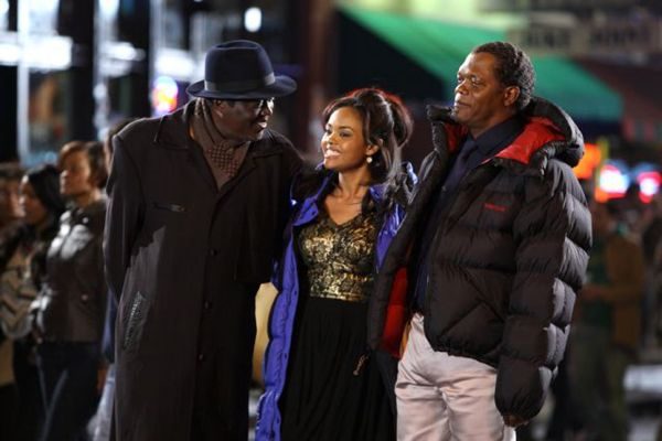 Bernie Mac, Sharon Leal and Samuel L. Jackson, from the movie "Soul Men"