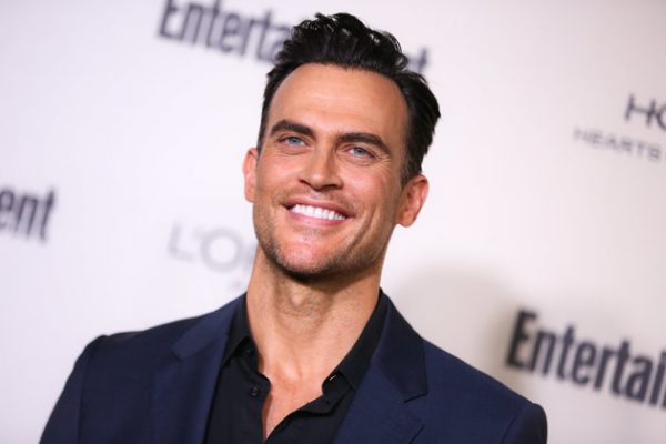 Cheyenne Jackson arrives at the 2015 Entertainment Weekly Pre-Emmy Party at Fig & Olive on Friday, Sept. 18, 2015, in Los Angeles. (Photo by Rich Fury/Invision/AP)