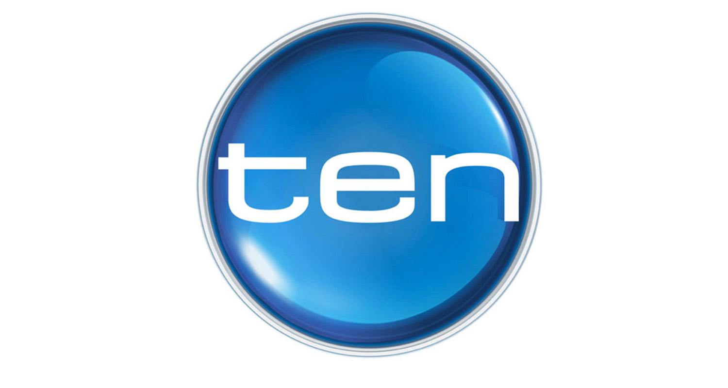 Network 10. Логотип с тенью. Ten лого. Network ten. Ten.