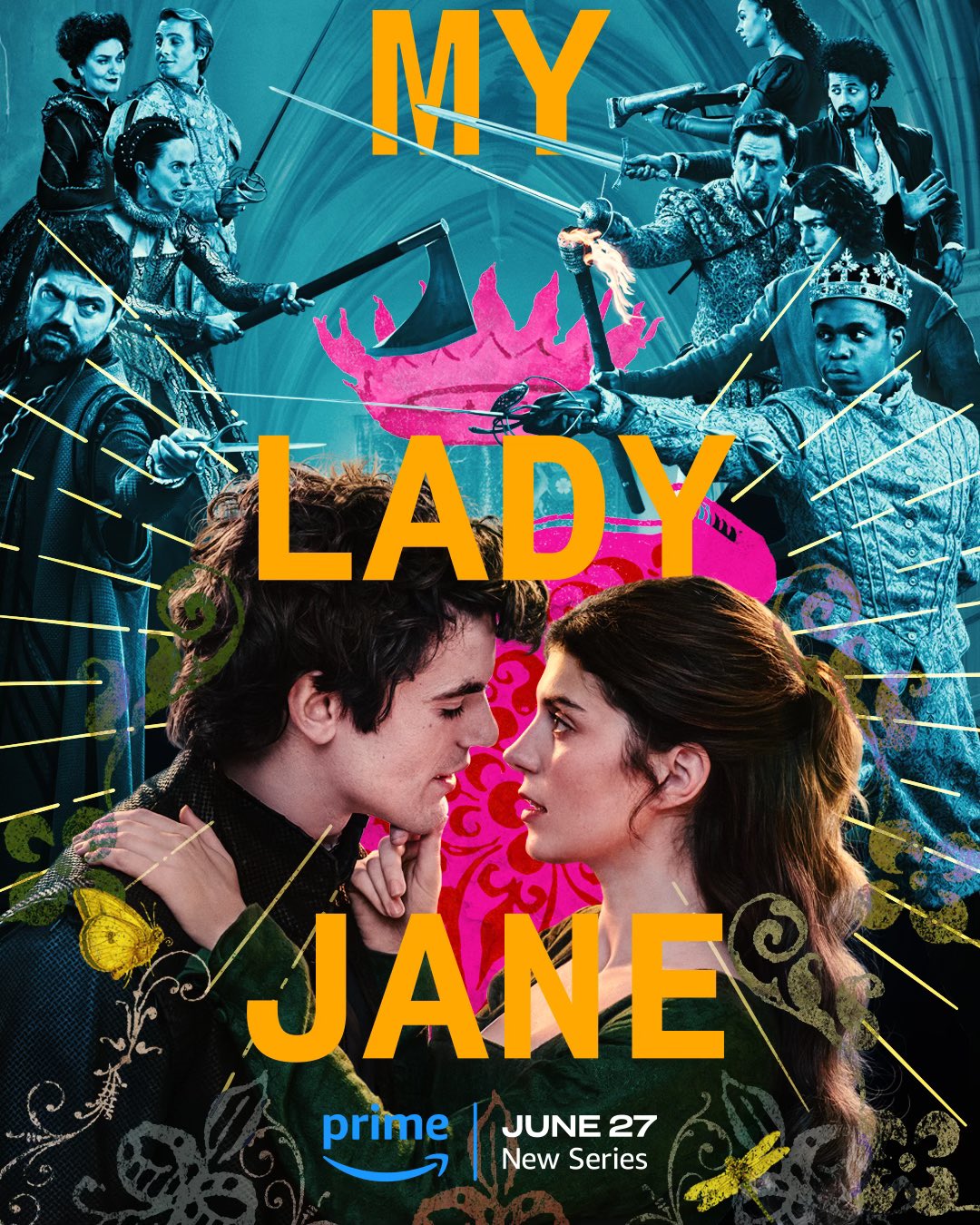 ポスター ANNA Jane. Amazon dizisi My Lady Jane 27 Haziran'da geliyor. | 22dakika.org