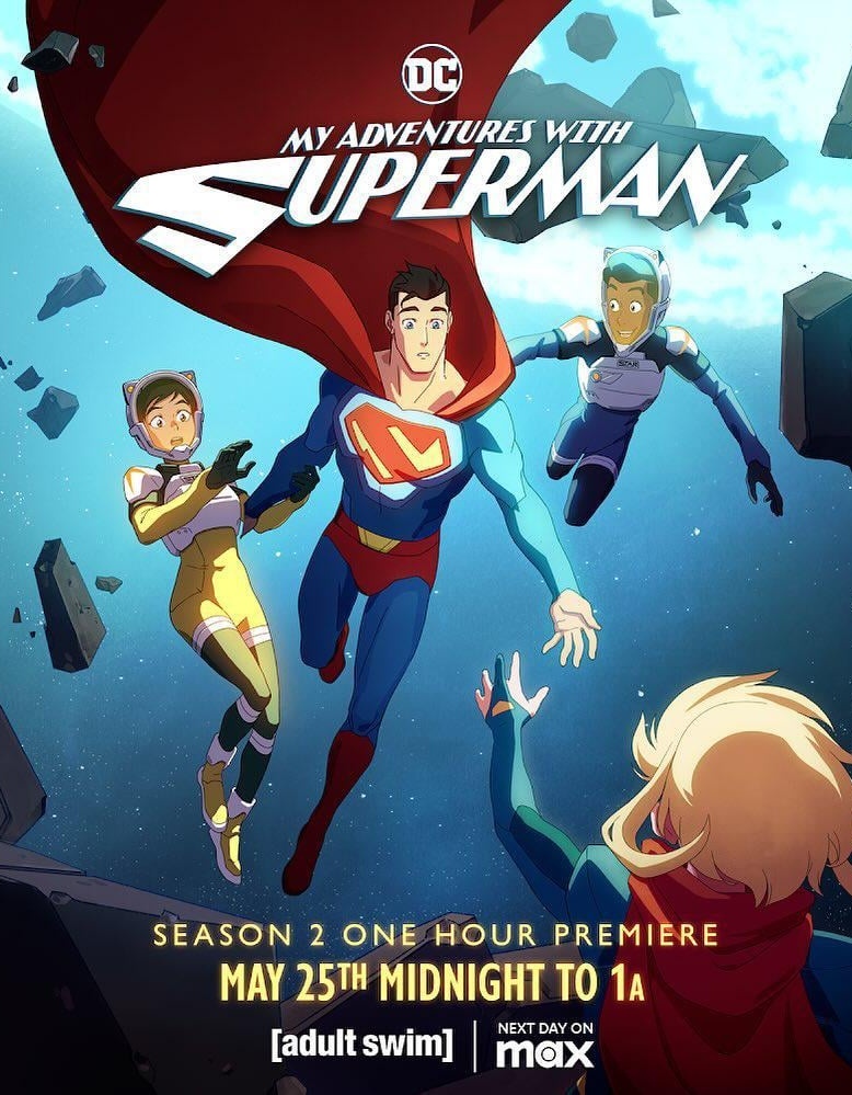 My Adventures with Superman 25 Mayıs'ta yeni sezonuyla geri